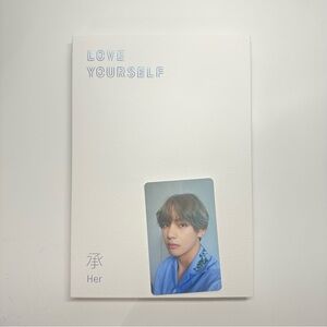 BTS Love yourself her album L with V Taehyung photocard